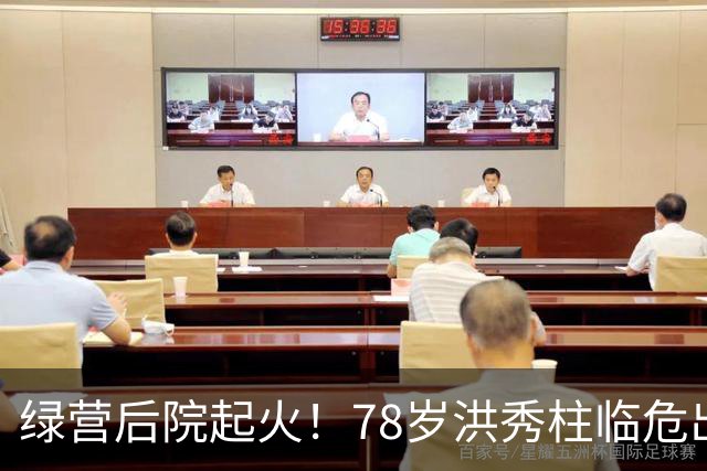 绿营后院起火！78岁洪秀柱临危出山，创党元老倒戈，沈伯洋救场